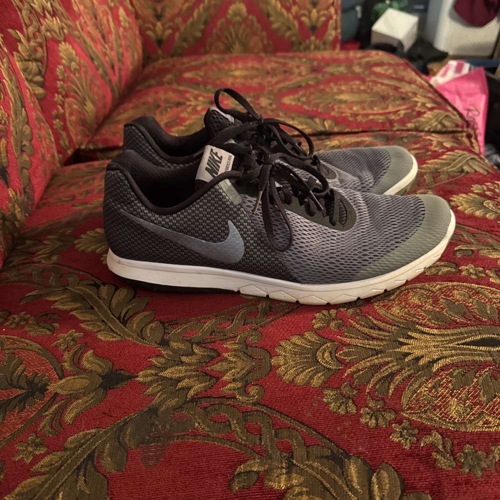 Nike Mens Flex Experience Rn 6 Running Shoes Gray Black 881802-010 Low Top 12
